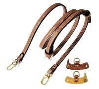 MeoZynxadril Correa Bolso Bandolera, Correa de Cuero para Bolso, 90-125 cm Correa de Hombro Ajustable, con 2 Adaptadores, Accesorios de Bolsa Repuesto, para Bolsos, Bolsa de Hombro, Bricolaje