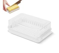 MeoZynxadril Mantequillera, Mantequera de Plástico, Butter Dish, Recipiente de Mantequilla, Mantequillero, Contenedor de Mantequilla, Extraíble Mantequillera para Cocinas Domésticas, Restaurantes
