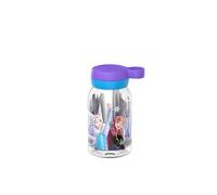 Mepal - Botella con Pajita Campus - Tapa Giratoria con Asa - Cierre Higiénico - Botella Agua Niños - A Prueba de Fugas y apto para Lavavajillas - 450 ml - Frozen Friends