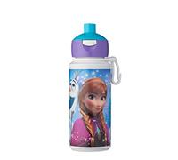 Mepal Botella de agua campus pop-up 275 ml - Frozen Sister forever, plástico, morado/azul, 7,5 x 6 x 16,9 cm