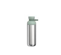 Mepal - Botella de agua de acero inoxidable Vita - 2 Aberturas para Beber más Cómodamente - A Prueba de Fugas y Apto para Lavavajillas. - Sin Sabor - Botella de Agua Metálica - 700 ml - Nordic sage