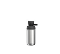 Mepal - Botella de agua de acero inoxidable Vita - 2 Aberturas para Beber más Cómodamente - A Prueba de Fugas y Apto para Lavavajillas. - Sin Sabor - Botella de Agua Metálica - 500 ml - Nordic black