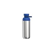 Mepal - Botella de agua de acero inoxidable Vita - 2 Aberturas para Beber más Cómodamente - A Prueba de Fugas y Apto para Lavavajillas. - Sin Sabor - Botella de Agua Metálica - 700 ml - Vivid blue