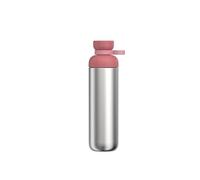 Mepal - Botella de agua de acero inoxidable Vita - Botella de Agua Grande - 2 Aberturas para Beber más Cómodamente - A Prueba de Fugas y Apto para Lavavajillas. - Sin Sabor - 900 ml - Vivid mauve