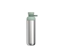 Mepal - Botella de agua de acero inoxidable Vita - Botella de Agua Grande - 2 Aberturas para Beber más Cómodamente - A Prueba de Fugas y Apto para Lavavajillas. - Sin Sabor - 900 ml - Nordic sage