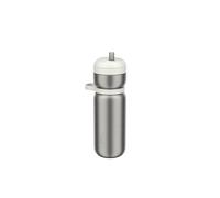 Mepal - Botella Deportiva Aislada Twist - A prueba de fugas - No necesita inclinación - Isotérmica: 6 h de calor, 10 h de frío - Botella agua - 600 ml - Ceramic white