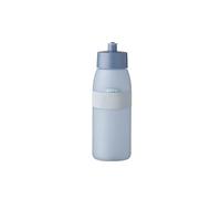 Mepal - Botella Deportiva Ellipse - Práctica Botella de Agua para Deporte y Ocio - Botella Gimnasio Deportiva con Boquilla Blanda - Apta para Lavavajillas y Sin BPA - 500 ml - Nordic blue