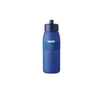 Mepal - Botella Deportiva Ellipse - Práctica Botella de Agua para Deporte y Ocio - Botella Gimnasio Deportiva con Boquilla Blanda - Apta para Lavavajillas y Sin BPA - 500 ml - Vivid blue