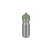 Rosti Mepal Botella Pull Moss green – 800 ml – acero inox ligero, a prueba de fugas, uso a una mano