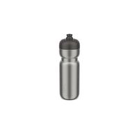 Mepal - Botella Desportiva Pull - A prueba de fugas - Agarra con una mano, tira e hidratate - Acero inoxidable ligero - Botella agua - 800 ml - Graphite black