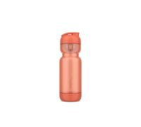 Mepal - Shaker Sport - A prueba de fugas - Incluye batidora y escala de medición - Fácil de limpiar con base de botella - Coctelera de proteínas - 800 ml - naranja melocotón