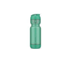 Mepal - Botella Desportiva Shake - A prueba de fugas - Incluye mezclador y medidas - Tapa inferior para fácil limpieza - Shaker proteinas - 800 ml - Apple green