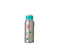 Mepal - Botella Isotérmica Campus Flip-up - Botellas Termica para Niños - Botella de Acero Inoxidable - 4 Horas Caliente y 12 Horas Fría - Sin BPA - 350 ml - Animal Friends