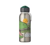 Mepal - Botella Isotérmica Campus Flip-up - Botellas Termica para Niños - Botella de Acero Inoxidable - 4 Horas Caliente y 12 Horas Fría - Sin BPA - 350 ml - Dino