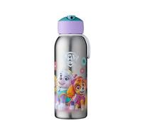 Mepal - Botella Isotérmica Campus Flip-up - Botellas Termica para Niños - Botella de Acero Inoxidable - 4 Horas Caliente y 12 Horas Fría - Sin BPA - 350 ml - Paw Patrol Girls