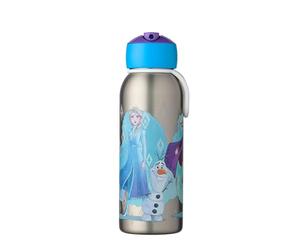 Mepal - Botella Isotérmica Campus Flip-up - Botellas Termica para Niños - Botella de Acero Inoxidable - 4 Horas Caliente y 12 Horas Fría - Sin BPA - 350 ml - Frozen 2