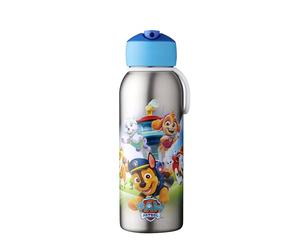 Mepal - Botella Isotérmica Campus Flip-up - Botellas Termica para Niños - Botella de Acero Inoxidable - 4 Horas Caliente y 12 Horas Fría - Sin BPA - 350 ml - Paw Patrol Pups