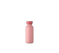 Mepal - Botella isotérmica Ellipse - Botella Agua Termica de Doble Pared - Botella para beber Sobre la Marcha - 9 horas caliente y 12 horas fría - Acero Inoxidable - 350 ml - Nordic Pink