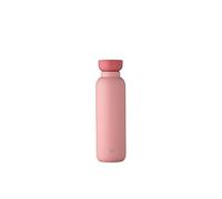 Mepal - Botella isotérmica Ellipse - Botella Agua Termica de Doble Pared - Botella para beber Sobre la Marcha - 12 horas caliente y 24 horas fría - Acero Inoxidable - 500 ml - Nordic Pink