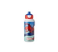Mepal - Botella para Beber Campus Pop-up - Botella para Beber - Botella Agua a Prueba de Fugas para la Escuela - Sin BPA y apta para Lavavajillas - 400 ml - Spiderman