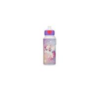 Mepal Botella Pop-up Campus 400ml, a prueba de fugas, sin BPA, apta para lavavajillas - Unicorn Glow