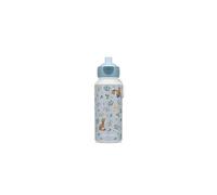 Mepal - Botella para Beber Pop-up Campus - Botella para Beber Little Dutch - Botella Agua a Prueba de Fugas para la Escuela - Sin BPA y apta para Lavavajillas - 400 ml - Forest Friends