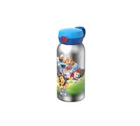 Mepal - Botella Térmica con Tapa Abatible Campus - La Tapa Abre con un Solo Clic - Mantiene las Bebidas a la Temperatura Adecuada - Adecuada Para Bebidas Carbonatadas - 500 ml - Paw Patrol Pups