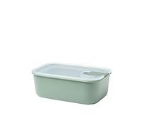 Mepal - Caja de comida fresca EasyClip - Caja de almacenamiento con tapa y cierre de clic - Apto para el microondas, el horno y el congelador - Hermético y a prueba de derrames - 1000 ml - Nordic sage