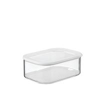Mepal - Caja de queso Modula - Caja de Almacenamiento con Tapa para Lonchas de Queso - Recipiente Hermético para Queso - Almacenamiento de Cocina y Organizador de Frigorífico - 2000 ml - White