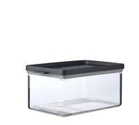 Mepal - Caja para Quesos Omnia - Caja Frigorífica con Tapa para Quesos - Recipiente Hermético para Nevera con Inserto Anticondensación - Caja de Frescura para Varios Quesos - 2000 ml - Black