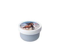 Mepal - Cajita para fruta Campus - Snack box para niños - Apto para lavavajillas y microondas - Sin BPA - 300 ml - Wild Horse