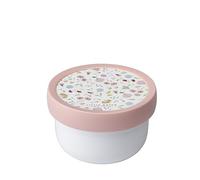 Mepal - Cajita para fruta Campus - Snack box para niños - Apto para lavavajillas y microondas - Sin BPA - 300 ml - Flowers & Butterflies