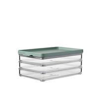 Mepal Contenedor para Fiambre Omnia 3 Capas, Color Nordic Sage
