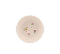 Mepal - Cuenco para niños Mio - Cuenco pequeño para bebés - Fuente para bebes - Apto para el microondas - Apto para el lavavajillas - Sunshine & Rainbow