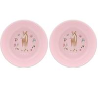 Mepal - Cuenco para niños Mio Little Dutch - Cuenco pequeño para bebés - Fuente para bebes - Apto para el microondas - Apto para el lavavajillas - Fairy Garden (Paquete de 2)