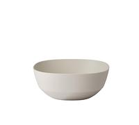 Mepal - Cuenco para servir Silueta - Apto para lavavajillas y microondas - Plato para ensaladas - Platos para tapas - Vajilla - 3000 ml - Nordic white