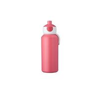 Mepal - Drinking Bottle Pop-up Campus - Drinking Bottle - Leak Proof Drink Bottle For School - BPA-free & Dishwasher Safe - 400 ml - Pink,