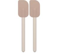 Mepal - Espátula pequeña Chef it - Flexible para un raspado completo - Apto para microondas y lavavajillas - Silicona resistente al calor: hasta 250 °C - Espatula cocina - 20,5 cm - Chalk