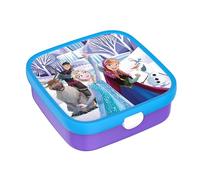 Mepal - Fiambrera Bento Grande Campus - Bento Box para Niños - Incluye 2 cajas Bento extraíbles y Tenedor - Las Cajas Bento son aptas para Microondas - 1,25 l - Frozen Friends
