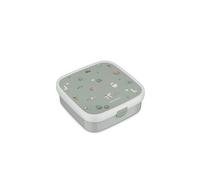 Mepal - Fiambrera Bento Grande Campus - Bento Box para Niños - Incluye 2 cajas Bento extraíbles y Tenedor - Las Cajas Bento son aptas para Microondas - 2x 200 + 1250 ml - Little Farm