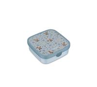 Mepal - Fiambrera Bento Grande Campus Little Dutch - Bento Box para Niños - Incluye 2 cajas Bento extraíbles y Tenedor - Las Cajas Bento son aptas para Microondas - 2x 200 + 1250 ml - Forest Friends