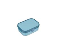 Mepal - Fiambrera Campus - Fiambrera Bento para niños - Fiambrera con compartimento bento y tenedor - Meal Prep Box con cierre de clip - Sin BPA y apta para lavavajillas - 750 ml - Azul frío
