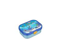 Mepal - Fiambrera Campus - Bento Box para Niños - Lonchera con Compartimento y Tenedor - Fiambrera con Cierre de Clip - Sin BPA y apta para Lavavajillas - 750 ml - Tropical Ocean