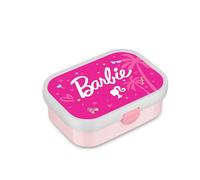 Mepal - Fiambrera Campus - Bento Box para Niños - Lonchera con Compartimento y Tenedor - Fiambrera con Cierre de Clip - Sin BPA y apta para Lavavajillas - 750 ml - Barbie