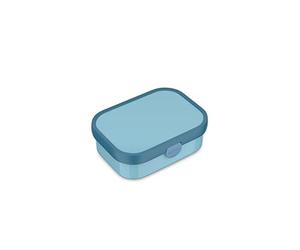 Mepal - Fiambrera Campus - Bento Box para Niños - Lonchera con Compartimento y Tenedor - Fiambrera con Cierre de Clip - Sin BPA y apta para Lavavajillas - 750 ml - Cool blue