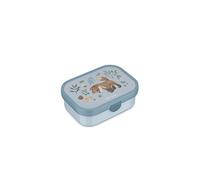 Mepal - Fiambrera Campus Little Dutch - Fiambrera Bento para niños - Fiambrera con compartimento bento y tenedor - Meal Prep Box con cierre de clip - Sin BPA y apta para lavavajillas - 750 ml - Forest