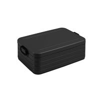 Mepal - Fiambrera Take a Break Extra Large - Lonchera para llevar - Lunch Box para 6 Sandwiches o 12 Rebanadas de pan - Meal Prep - Apto para Lavavajillas - 2000 ml - Nordic Black
