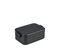 Mepal - Fiambrera Take a Break midi - Lonchera para llevar - Lunch Box para 2 Sandwiches o 4 Rebanadas de pan - Meal Prep - Apto para Lavavajillas - 900 ml - Nordic Black