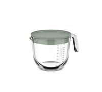 Mepal, Jarra medidora de vidrio con tapa Chef it, Medidas grabadas de fácil lectura, Apto para microondas y horno, sin tapa, Vidrio de calidad, Apto para lavavajillas, 1000 ml, Nordic sage