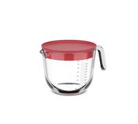 Mepal, Jarra medidora de vidrio con tapa Chef it, Medidas grabadas de fácil lectura, Apto para microondas y horno, sin tapa, Vidrio de calidad, Apto para lavavajillas, 1000 ml, Coral